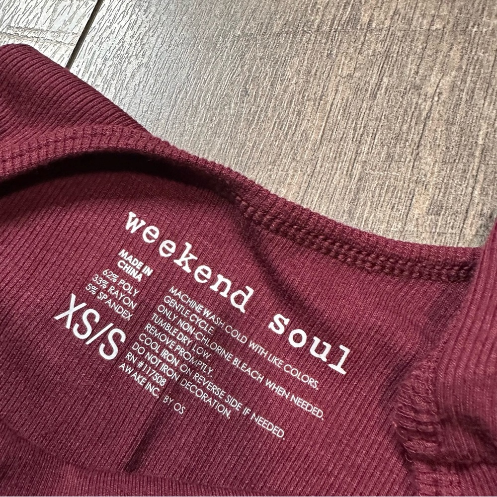 Weekend Soul Ribbed Bodysuit - Picture 5 of 6